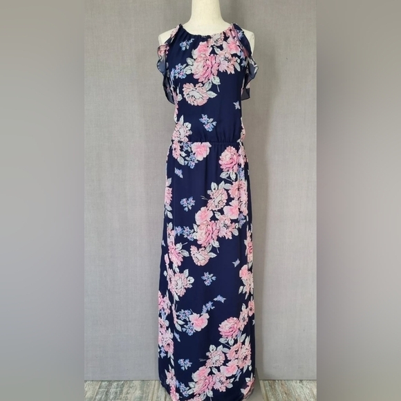 Flower Maxi  dress - Picture 1 of 4